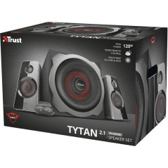 Trust GXT 38 21-Channel Speaker System Black - Superior Sound Quality & Ultimate Gaming Experience